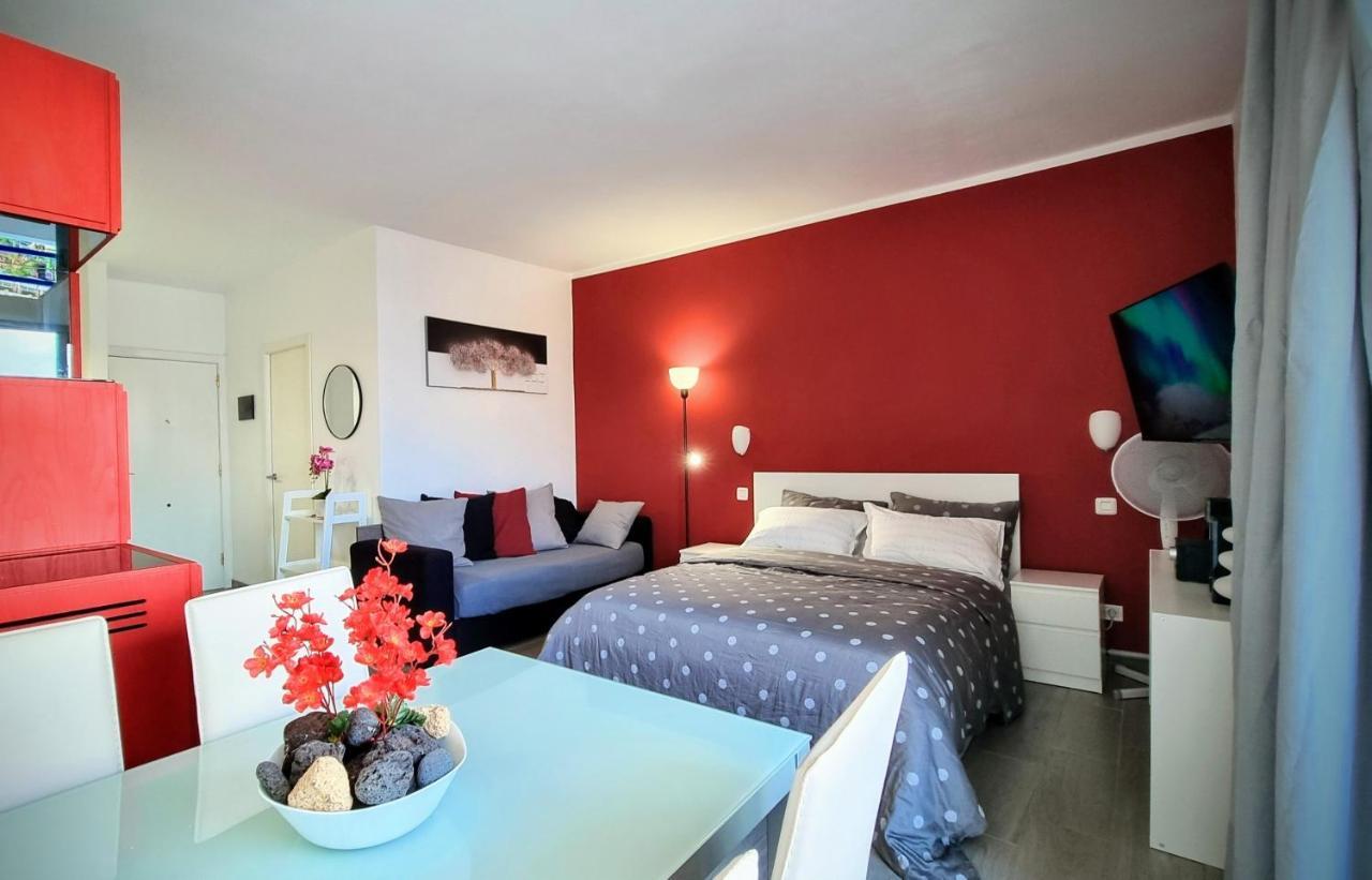 Stunning Studio With A Sea View And Pool, Paraiso Del Sur 1309 Costa Adeje Dış mekan fotoğraf